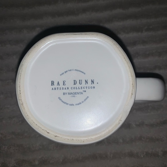 Rae Dunn Artisan Collection ROBIN’S EGG Blue Interior Mug Cup by Magenta - Picture 3 of 3